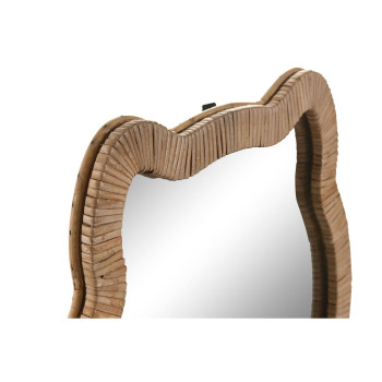 Настенное зеркало Home ESPRIT Натуральный 40 x 3 x 42 cm 40 x 3 x 43 cm (2 штук)