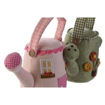 Door stop Home ESPRIT Polyester 26 x 13 x 25 cm (2 Units),,,