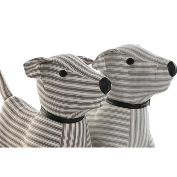 Door stop Home ESPRIT Polyester 32 x 15 x 24 cm (2 Units),,,