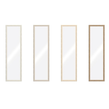 Sienas spogulis Home ESPRIT Brūns Bēšs Pelēks Urbāns 35 x 2 x 132 cm (4 gb.),,,