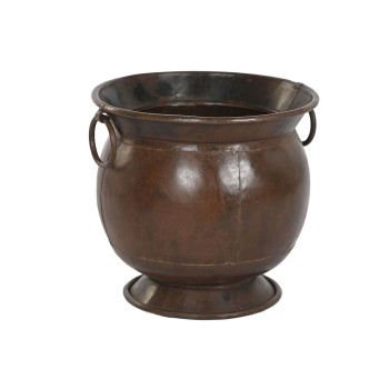 Vase Home ESPRIT Brown Iron 46 x 46 x 44 cm,,,