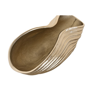 Centerpiece Home ESPRIT Golden Aluminium 30 x 16 x 14 cm,,,