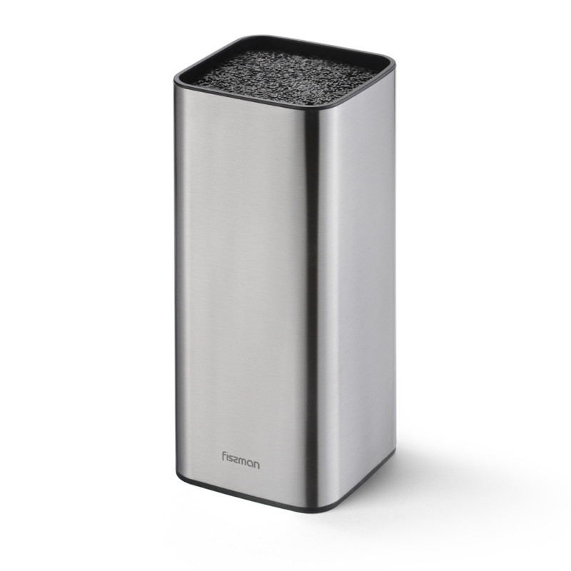 Подставка для хранения кухонных ножей 9,5x9,5x22,5см (нерж. сталь)