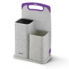 Kitchen knife and utensil organizer (21.5x13.2x23 cm) with cutting board (33x20x0.6 cm) (plastic)