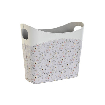 Žurnālu plaukts DKD Home Decor Zils Balts Pelēks Gaiši Rozā Poliuretāns PVC 39 x 21 x 34 cm (2 gb.),,,