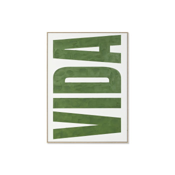 Painting Home ESPRIT VIDA Green Beige Modern 103 x 4,5 x 143 cm,,,