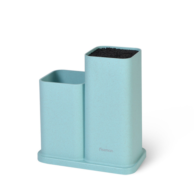 Kitchen knife and utensil organizer 10x10x23+10x10x17 cm TIFFANY (plastic)