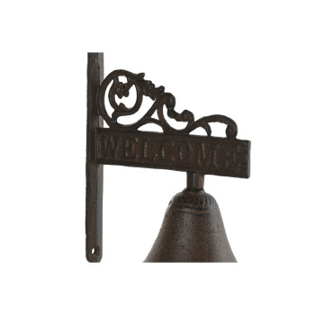 Zvans Home ESPRIT Brūns Melns Virve Dzelzs 14,5 x 7,5 x 18,5 cm,,,