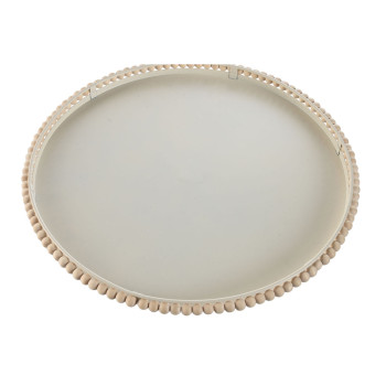 Centerpiece Home ESPRIT Light brown Wood Metal 32 x 32 x 11 cm,,,