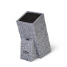 Kitchen knife organizer 11x11x26 cm GRAPHITE (plastic)
