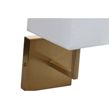 Sieninis apšvietimas DKD Home Decor Balta Juoda Auksinis 50 W 220 V 15 x 19 x 27 cm 15 x 19 x 30 cm (2 vnt.),,,