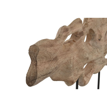 Decorative Figure Home ESPRIT Black Light brown Modern 74 X 9 X 42 CM,,,