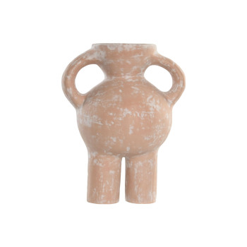 Vaza Home ESPRIT Šviesiai rudas Degtas molis Tradicinis stilius 24 x 17 x 31 cm,,,