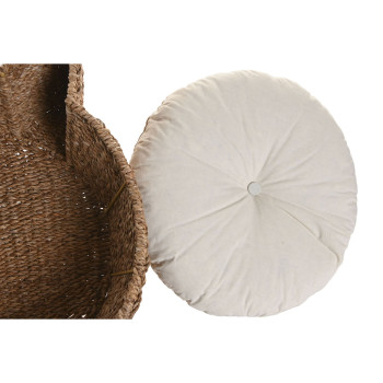 Pet bed Home ESPRIT White Natural Natural Fibre 55 X 45 X 18 CM,,,