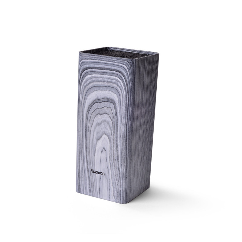 Nažu statīvs 10x10x23 cm, pelēks marmors (plastmasa)