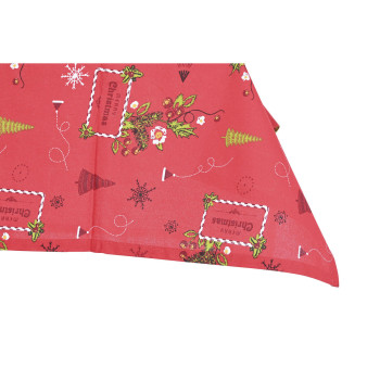 Stalo skalbinių rinkinys DKD Home Decor Balta Raudona Žalia Rusvai gelsva (5 Dalys) (2 vnt.),,,