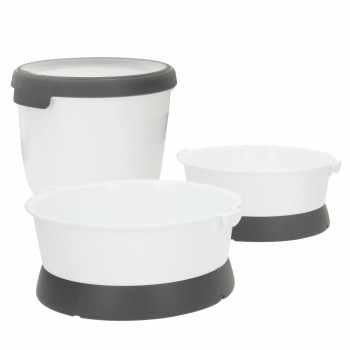 Saliekamā Mājdzīvnieku Barošanas Bļoda Curver Plastmasa 19 x 8 x 18 cm (6 gb.),,,