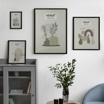Фоторамка Versa Чёрный Деревянный MDF Vintage 1,2 x 50 x 40 cm