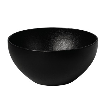 FINE PLUS A BOWL 12CM, black , PORCELĀNS, Leela Baralee