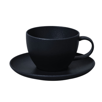 FINE PLUS Cup  100ML, black , PORCELĀNS, Leela Baralee