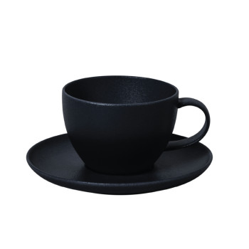 FINE PLUS Cup  200ML, black , PORCELĀNS, Leela Baralee