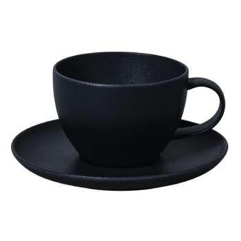 FINE PLUS Cup  250ML, black , PORCELĀNS, Leela Baralee