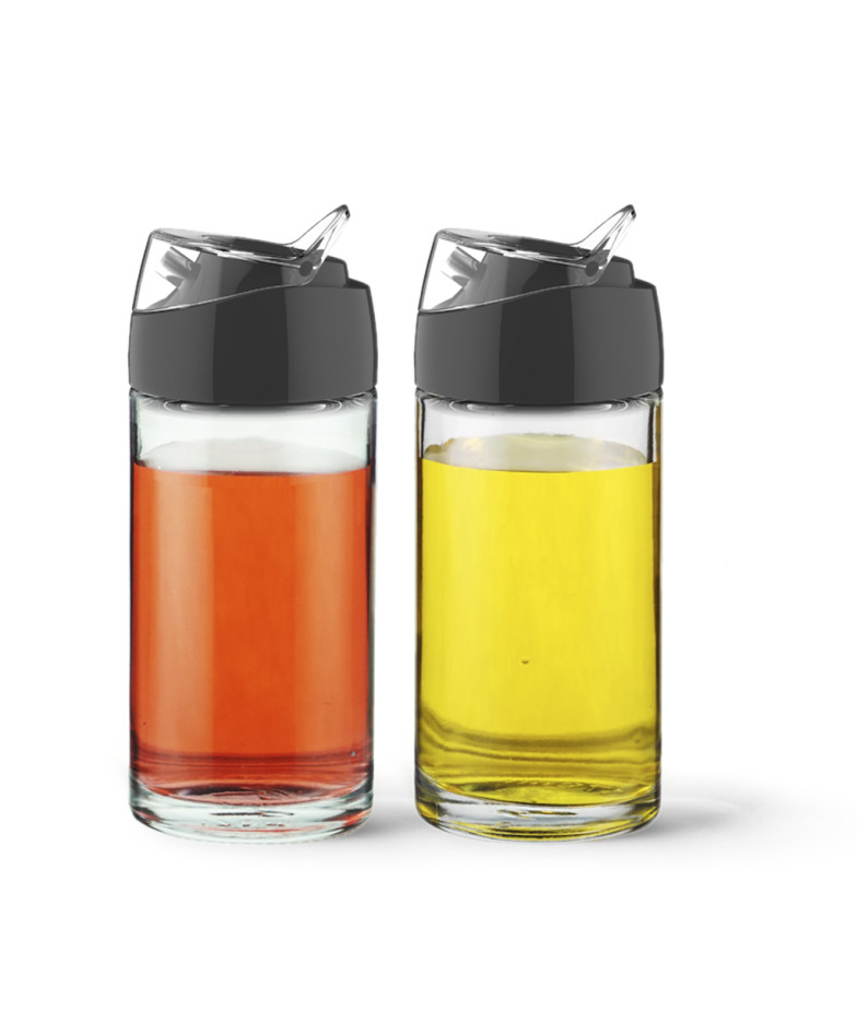 Pudeļu komplekts etiķim un eļļai 2x170 ml