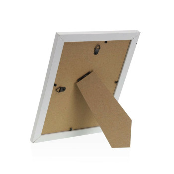 Photo frame Versa White MDF Wood Vintage,,,