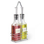 Vinegar and Oil Bottle Set, 2x150 ml, with Glass Stand