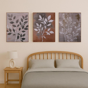 Painting Versa Canvas 2,5 x 60 x 40 cm Flowers,,,