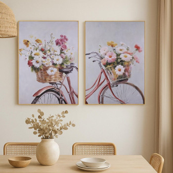 Painting Versa Canvas 2,5 X 60 X 50 CM Bicycle,,,
