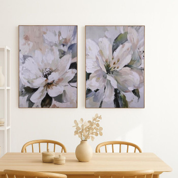 Paveikslas Versa Drobė 2,5 x 90 x 60 cm Gėlės,,,