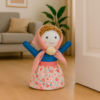 Door stop Versa MARIJAIA Cotton Textile 13 x 30 x 24 cm,,,