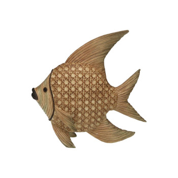 Декоративная фигура Versa Смола Рыба 17,5 X 8 X 24 CM