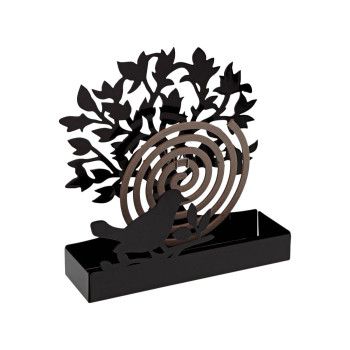 Laikiklis nuo uodų spiralių Versa Juoda Metalinis 5 x 17 x 17 cm Medis,,,