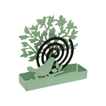 Laikiklis nuo uodų spiralių Versa Žalia Metalinis 5 x 17 x 17 cm Medis,,,