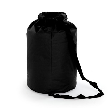 сумка для грязного белья Versa Чёрный полиэстер 70 x 33 cm