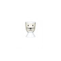KITCHENCRAFT Cat Face Egg Cups 8 cm Porcelain