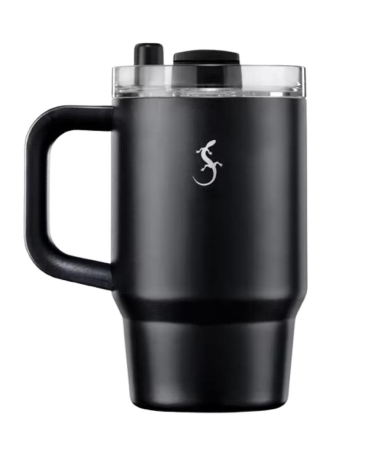 BIG CUP MINI TERMOMUG 800ML, black , NER.TĒR., Lurch