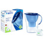 Marella Water Filter Jug 3.5 l with 2 Cartridges Blue BRITA