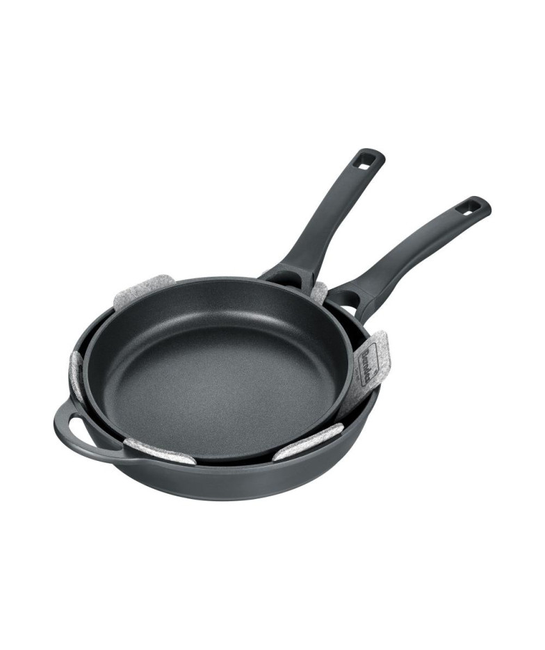 VIENNA PANNU KOMPL. 24/28CM, LIETS ALUMĪNIJS, INDUKCIJAI UN PANNAS AIZSARGPALIKTNIS, Berndes