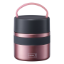 ISO-POT Food Thermos 500 ml, Pink, Stainless Steel, Lurch