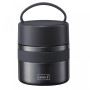 ISO-POT Food Thermos 500ml Graphite Color Stainless Steel Lurch
