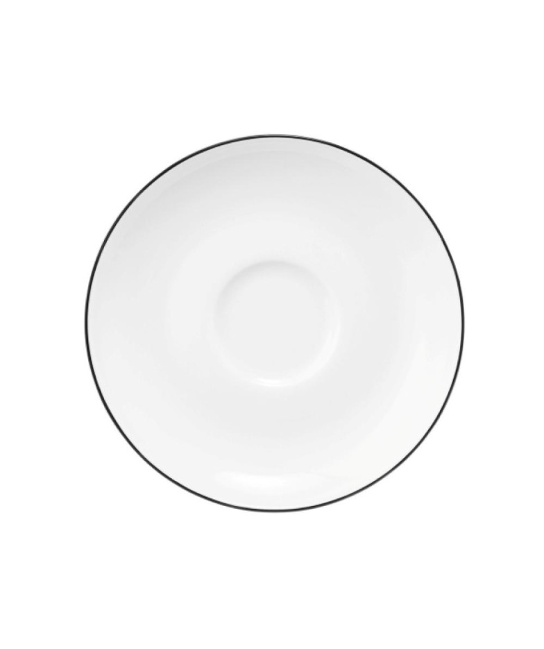 LIDO BLACK LINE alusplaat 12 cm portselan, Seltmann Weiden