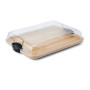 FARBERWARE suupistete serveerimisplaat 28x35.3 cm, kaasiga, bambus/PVC, FARBERWARE
