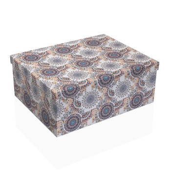 Set of decorative boxes Versa Cardboard (15 Pieces),,,