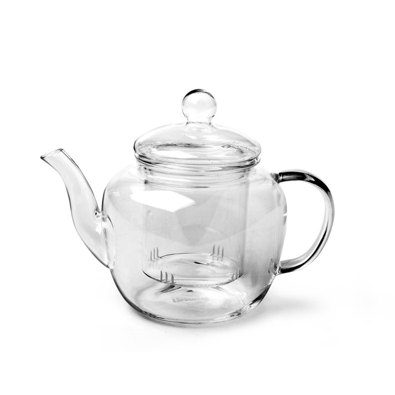 Tea pot 1000 ml with glass infuser (heat resistant glass)