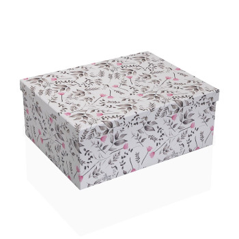 Set of decorative boxes Versa Caprice Cardboard (15 Pieces),,,