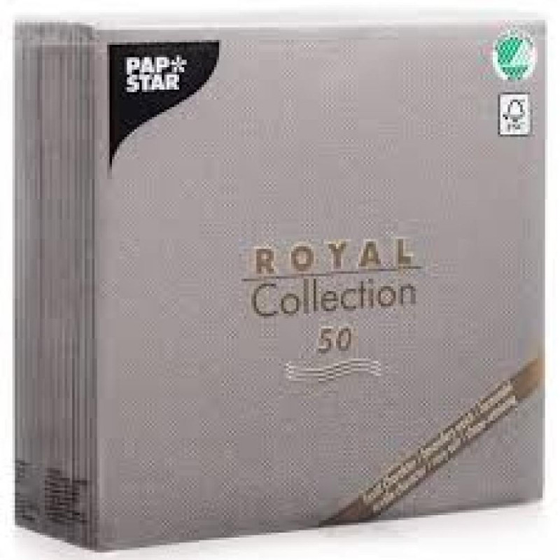 ROYAL COLLECTION SALVETES 40X40CM PELĒKAS 50GB 0.436KG/IEP, Pap Star