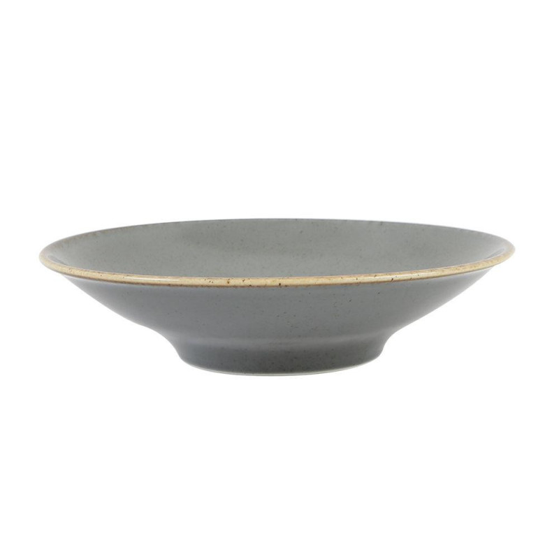 SEASONS tumši pelēks dziļais plate  26cm, Porland
